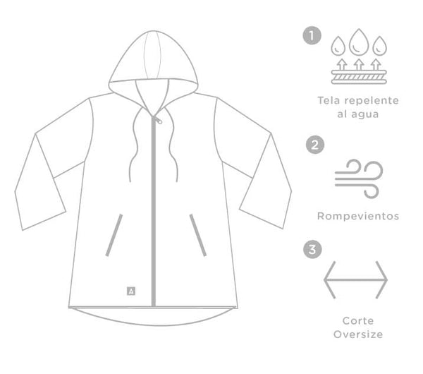 Chaqueta Oversize Leticia Territorio