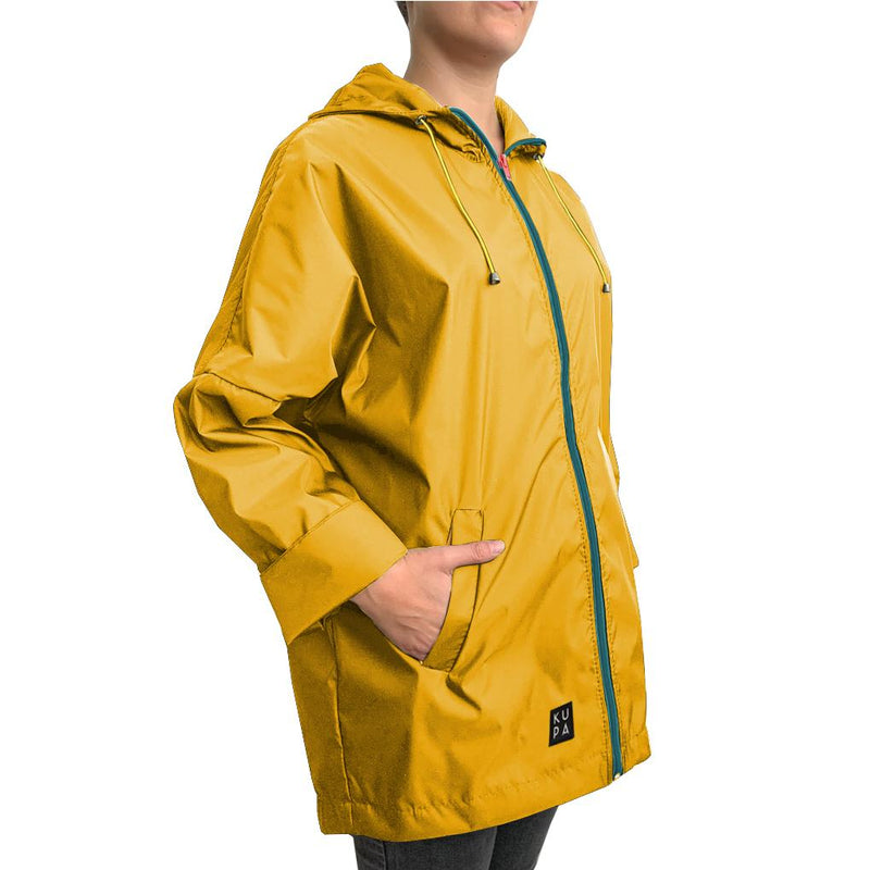 Chaqueta Oversize Leticia Mostaza Diálogo